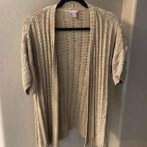 NWOT Chico’s Short Sleeve sweater